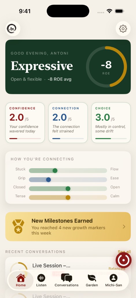 Miru Pulse App Screen